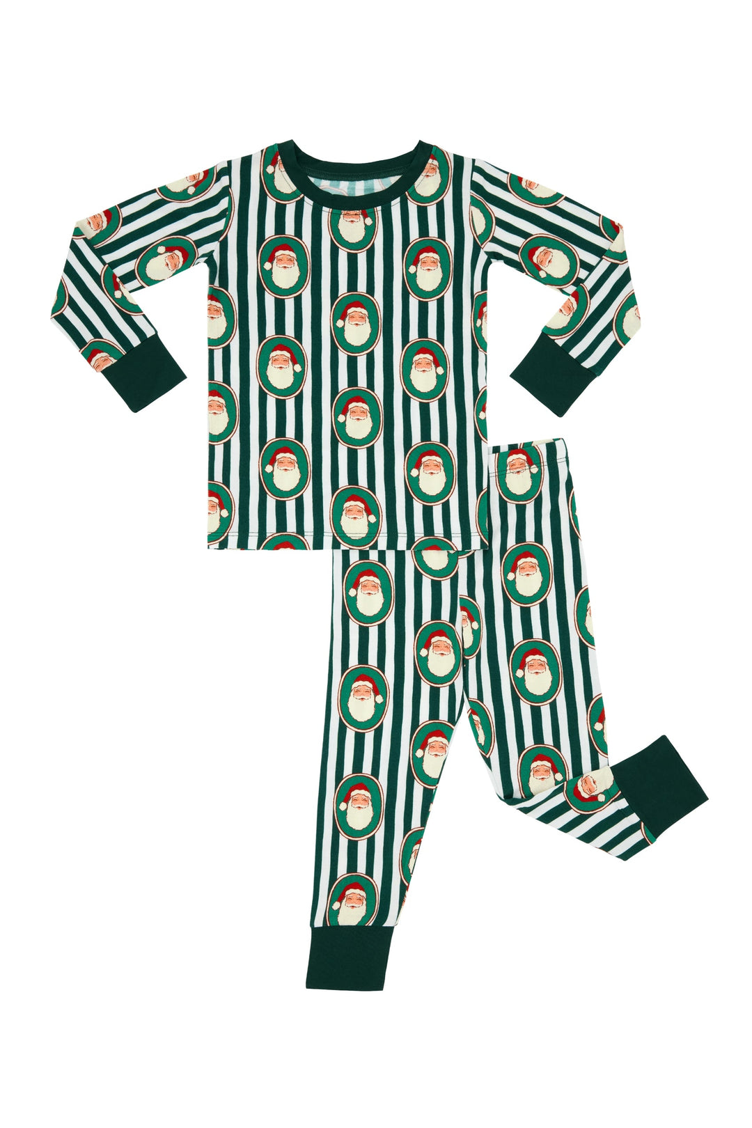 In my Jammers - Green Santa Claus Lane Two Piece Set