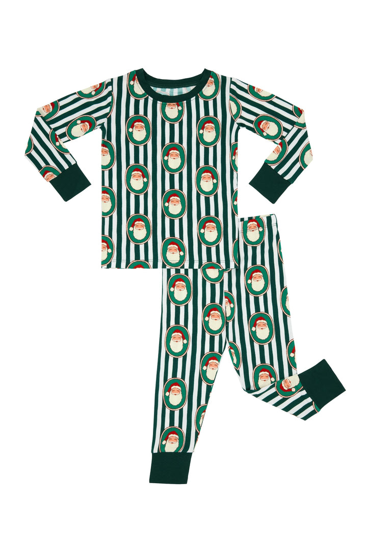 In my Jammers - Green Santa Claus Lane Two Piece Set