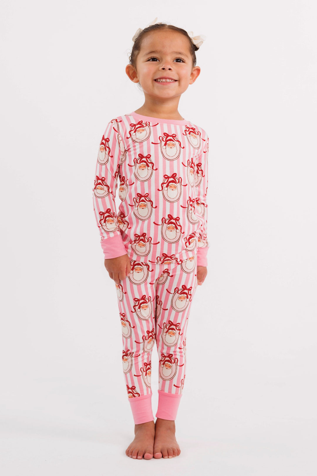 In my Jammers - Pink Santa Claus Lane Two Piece Set