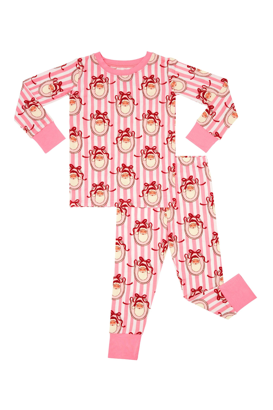 In my Jammers - Pink Santa Claus Lane Two Piece Set