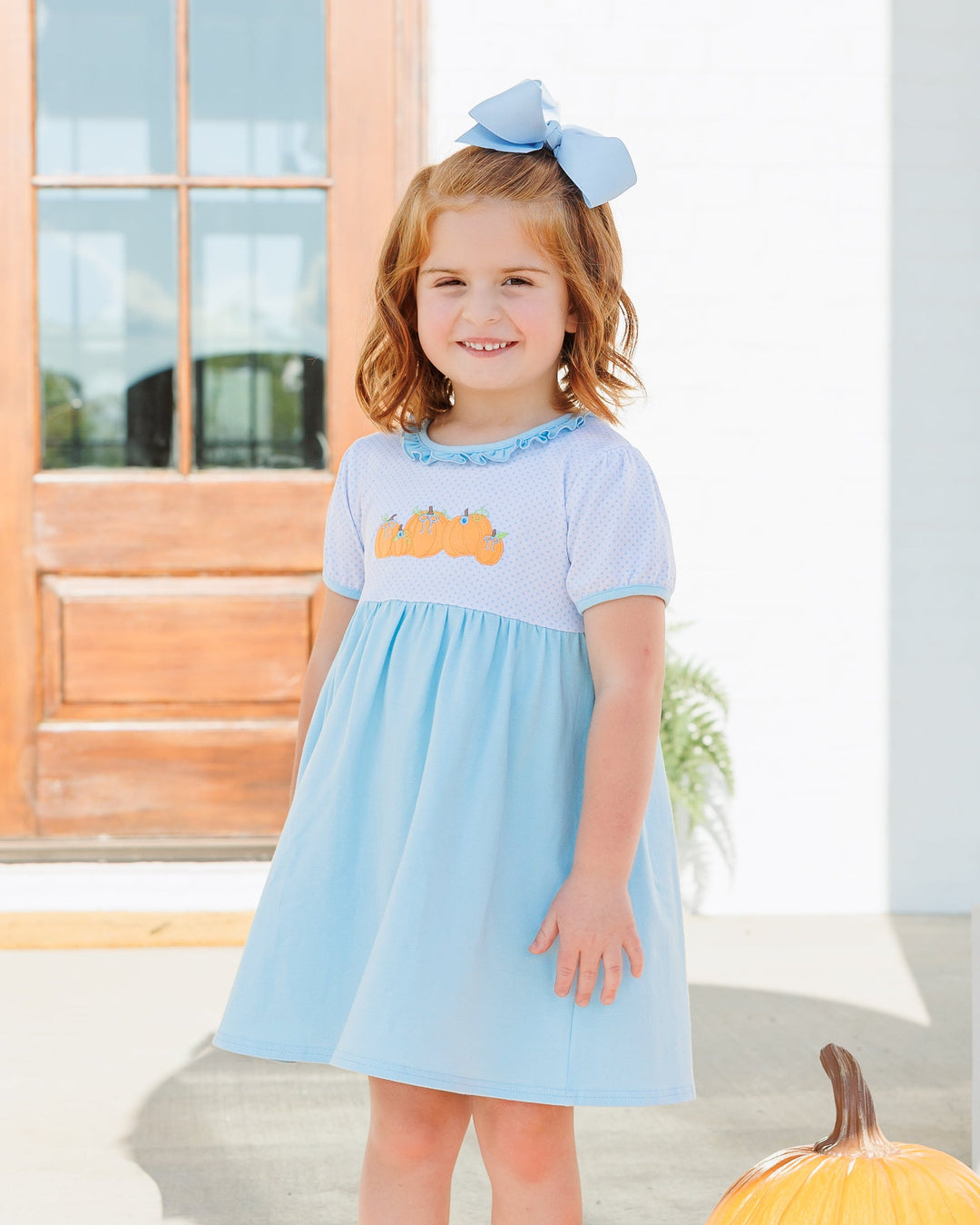 Pick of the Patch Ruffle Dress