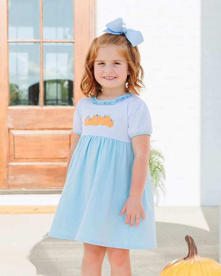 Pick of the Patch Ruffle Dress