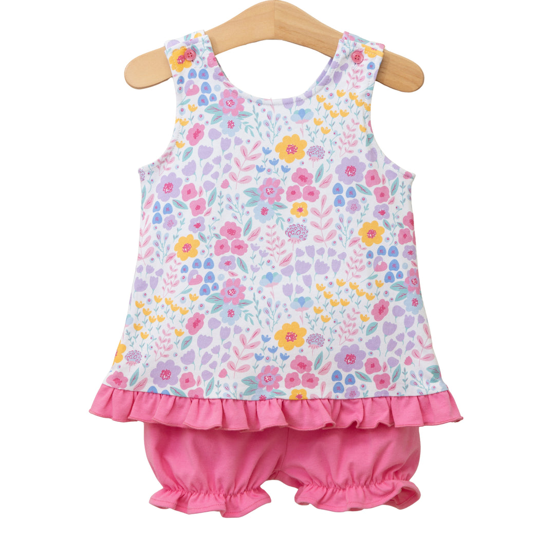 Poppies and Petals Swing Back Bloomer Set