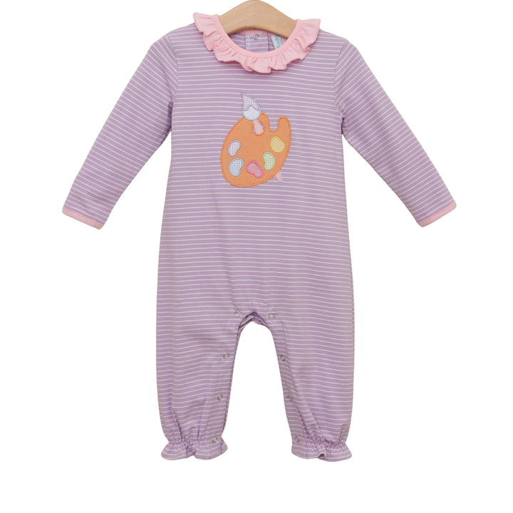 Pretty Painter Ruffle Romper