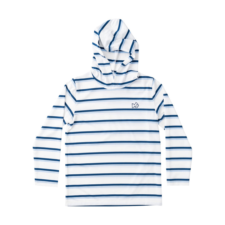 Prodoh - Kid's Pro Performance Hoodie T-shirt – African Pompano Stripe Art