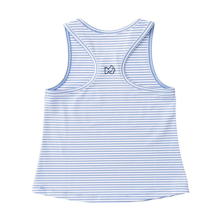 Prodoh - Girl's Active Racerback Tank Top – Persian Purple Stripe