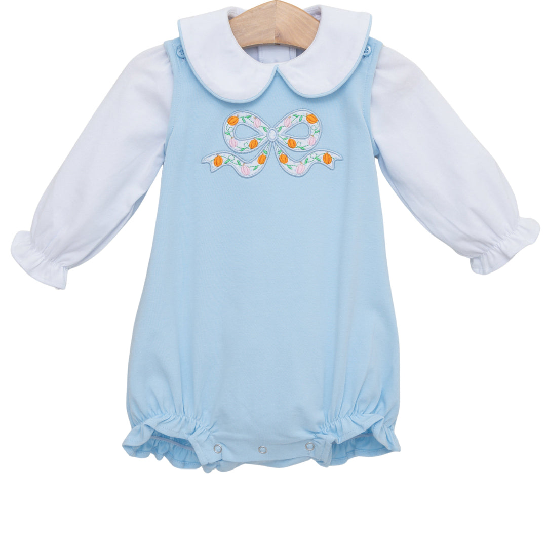 Pumpkin Bow Bubble Set