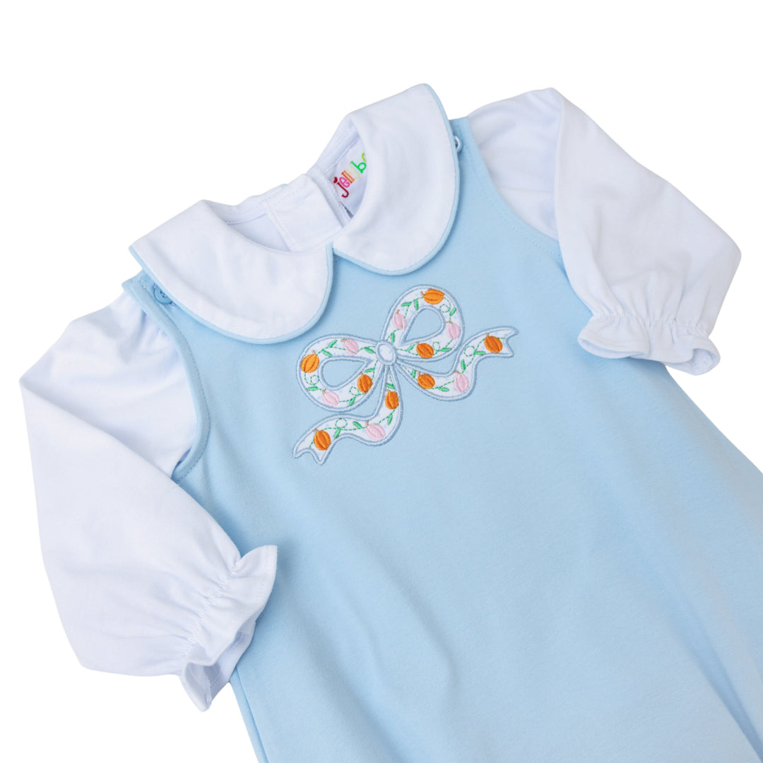 Pumpkin Bow Bubble Set