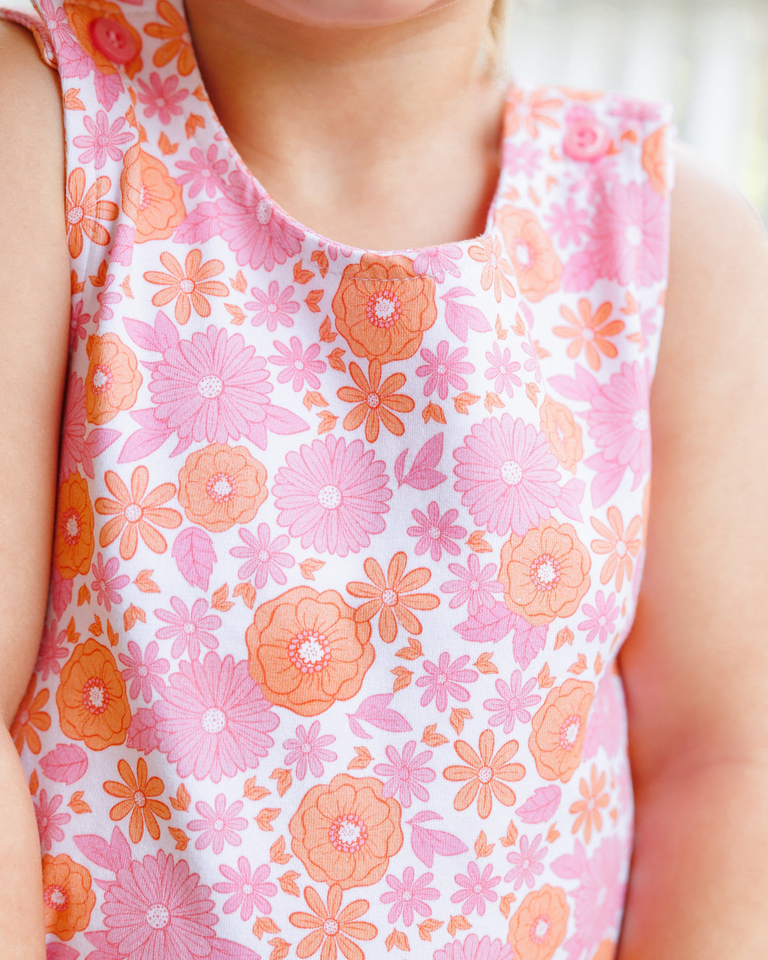 Pumpkin Petals Swing Back Bloomer Set