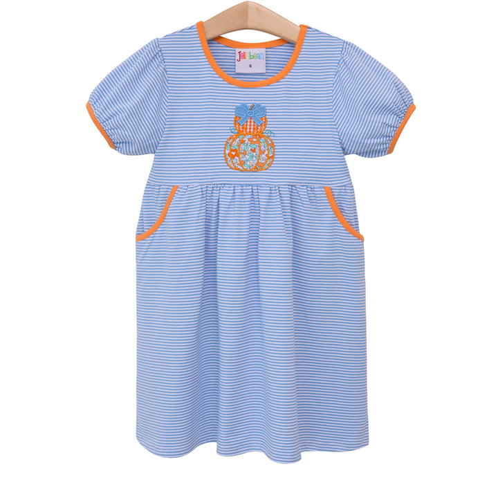 Pumpkin Stack Pocket Dress