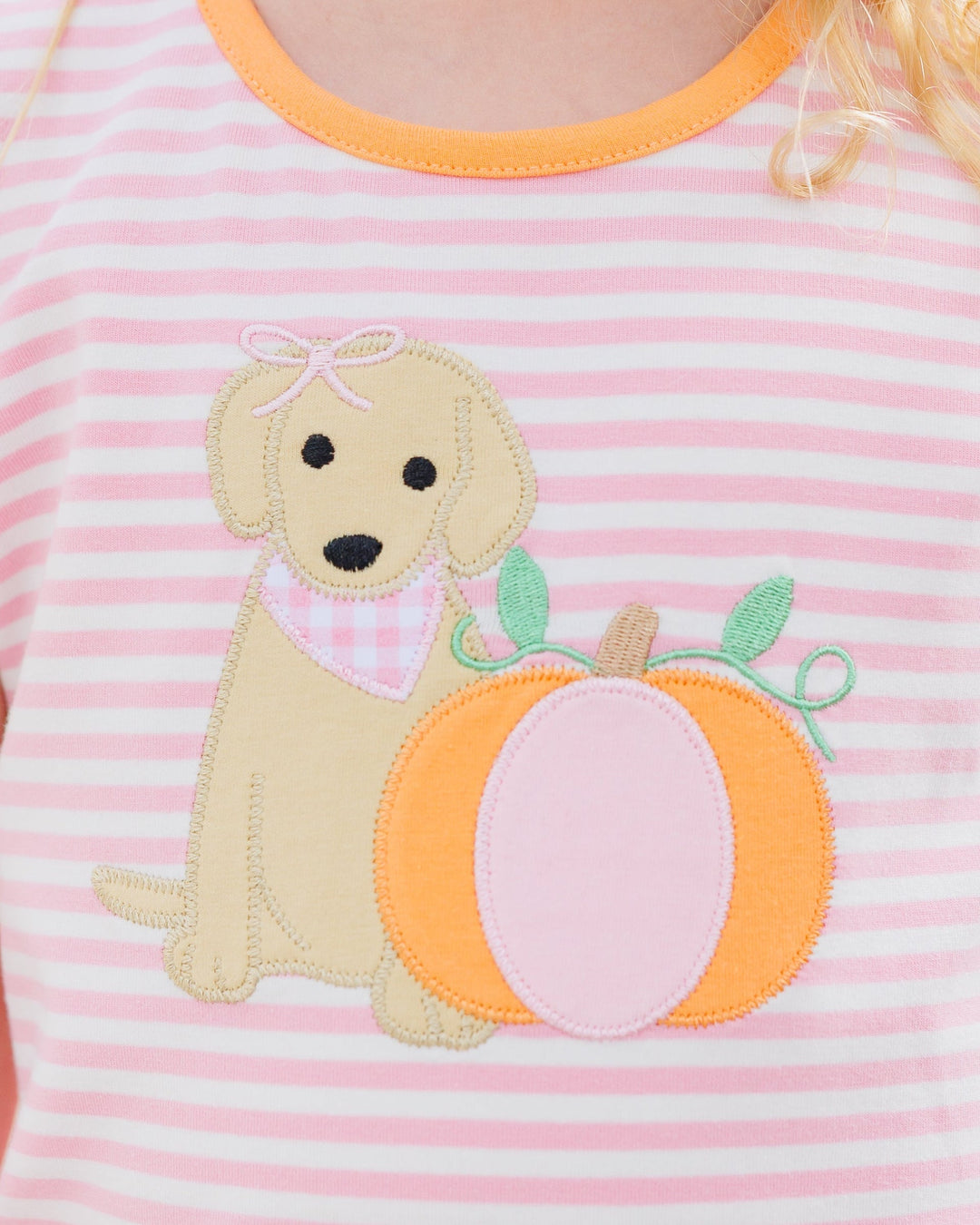 Pumpkins and Paws Ruffle Short Set