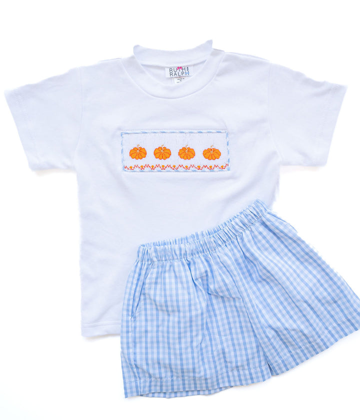Blue Pumpkins Beau Short Set