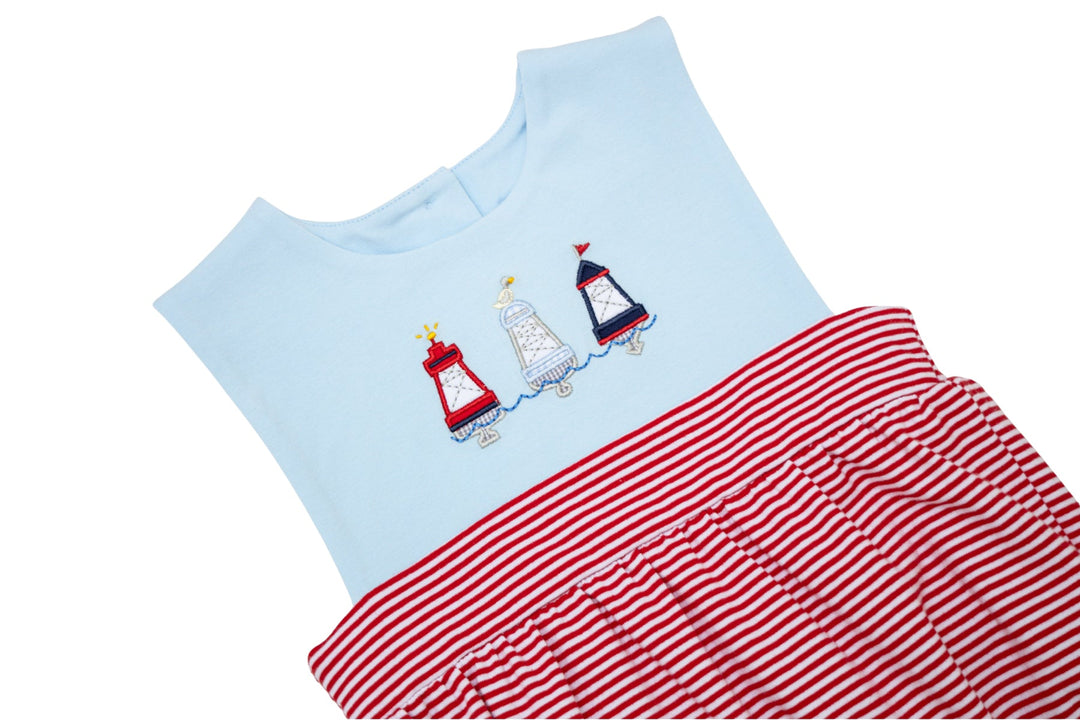 Red, White, and Buoy Benjamin Bubble