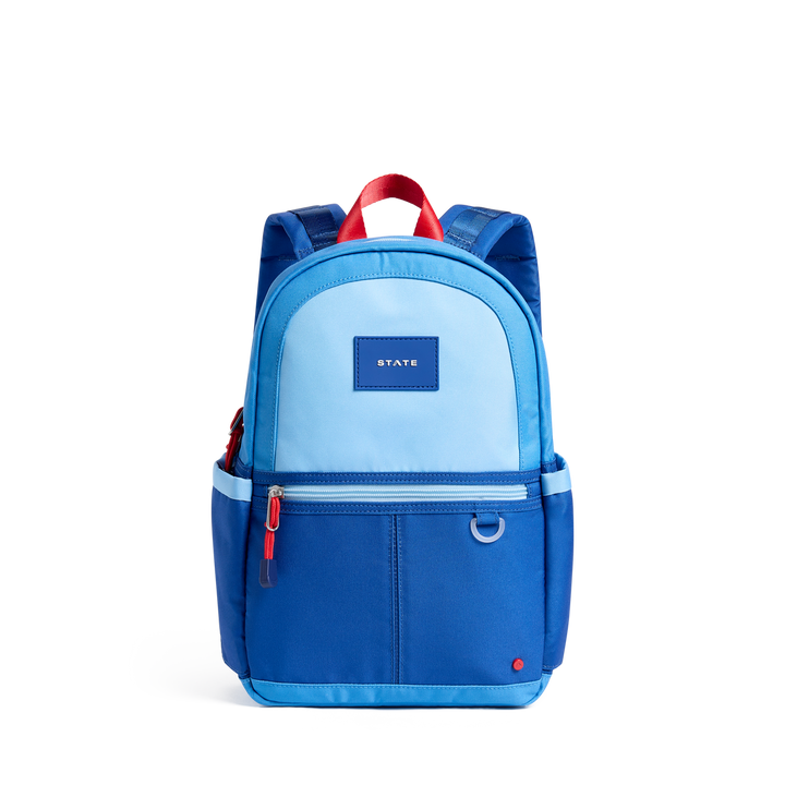 State: Kane Mini Backpack - Blue/Light Blue Colorblock