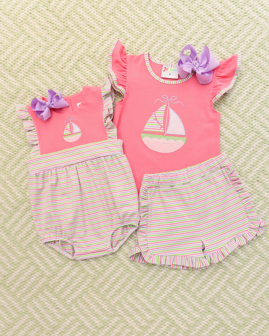 Sailin' Away Flutter Short Set