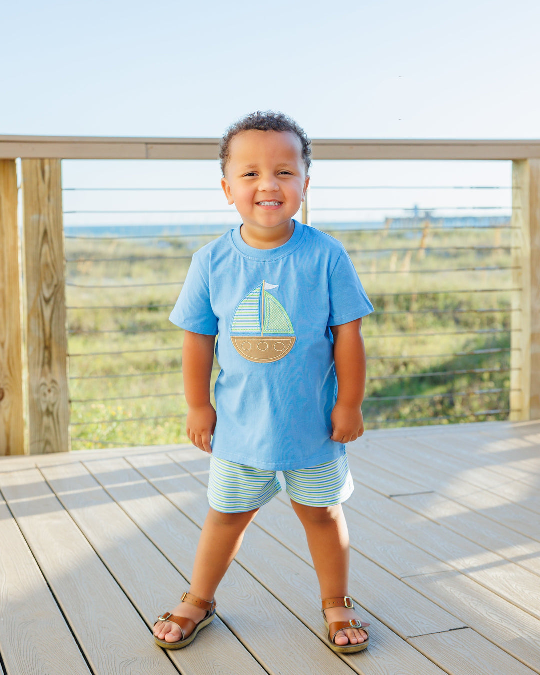 Sailin' Away Short Set