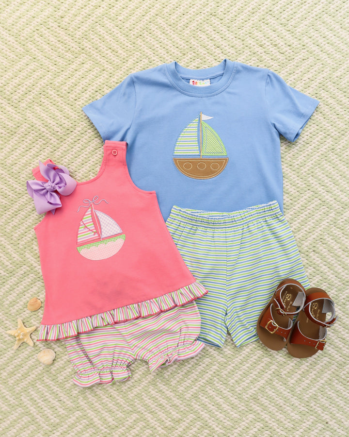 Sailin' Away Short Set
