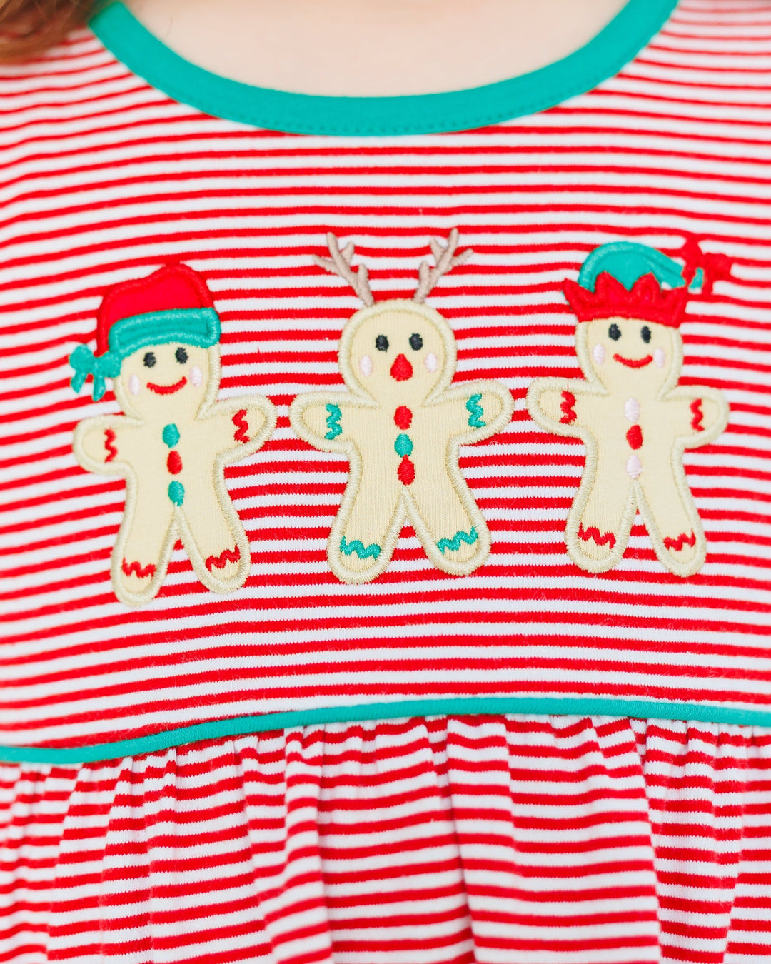 Santa's Sweet Helpers Ruffle Pants Set