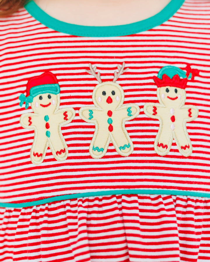 Santa's Sweet Helpers Ruffle Pants Set
