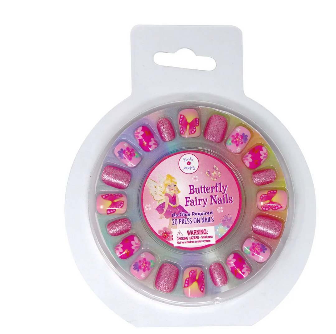 Fairy Butterfly Friends Press On Nails