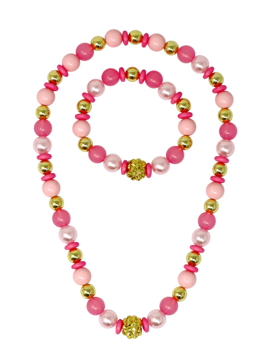 Fairy Delight Beaded Necklace & Bracelet Set