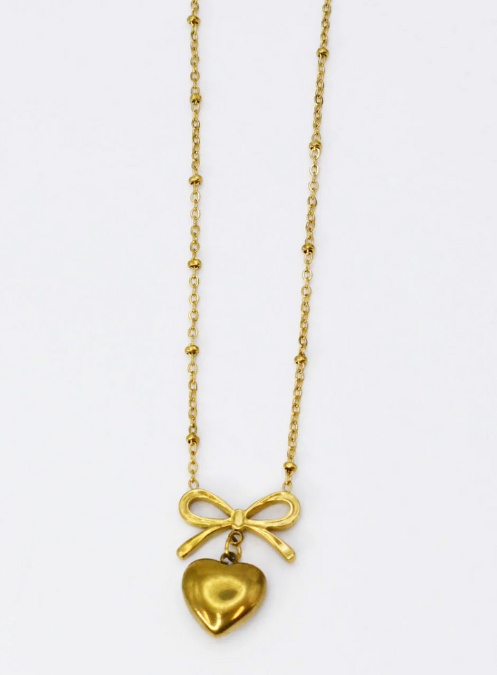 Adore Bow Necklace