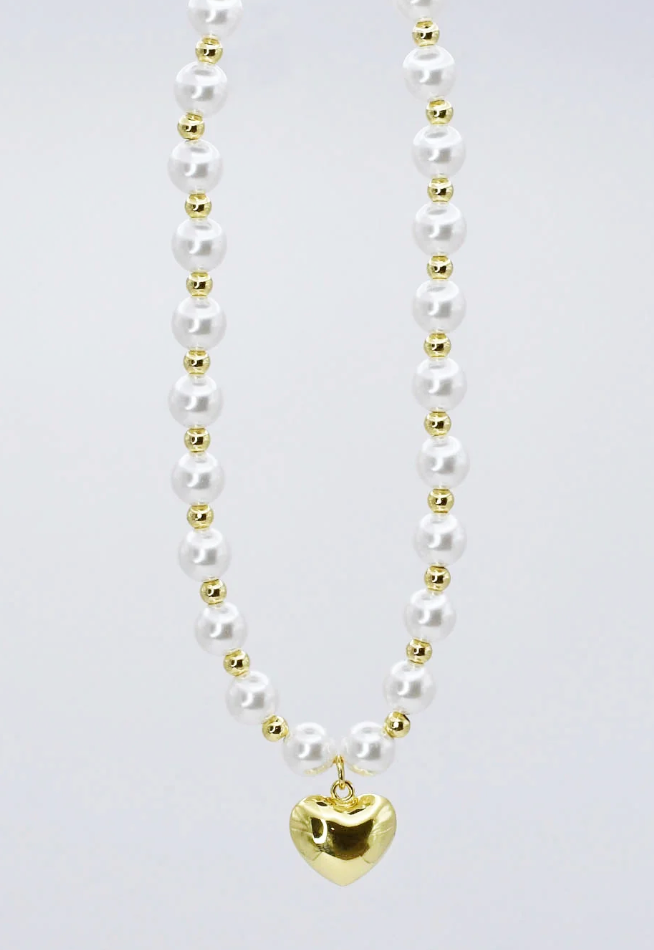 Heart of the Pearl Necklace