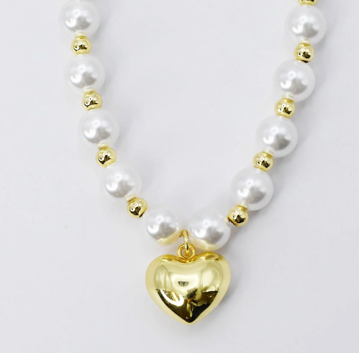Heart of the Pearl Necklace