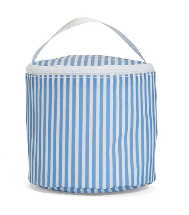 TRVL Snack Bag - Pimlico Stripe Chambray