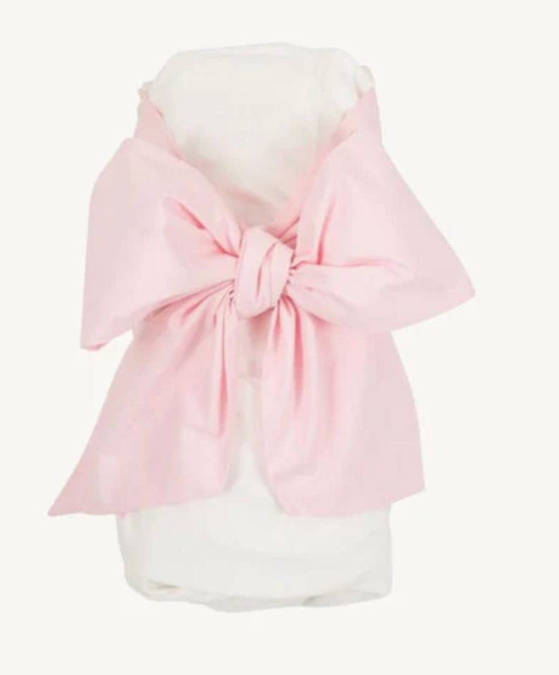 TBBC - Bow Swaddle - Palm Beach Pink