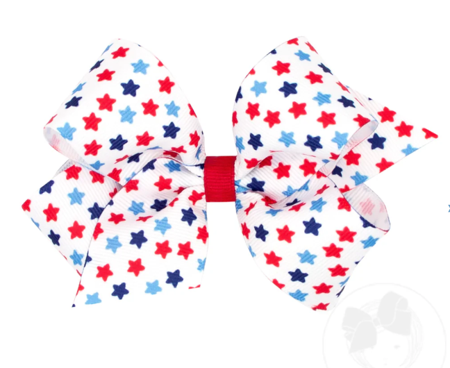 Wee Ones: King Big Americana Star Print
