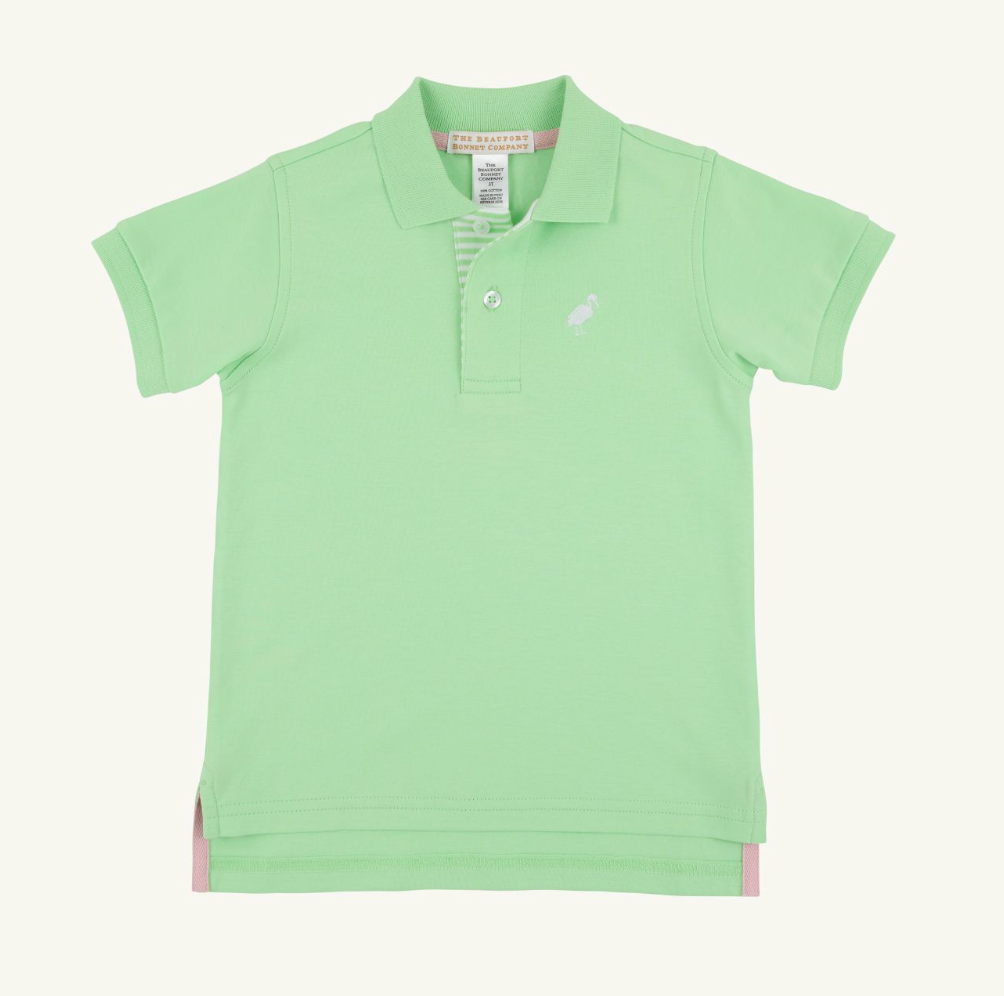 TBBC - Prim And Proper Polo -Pima - Lexington Lime