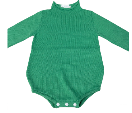 Hampton James Knit Rollneck Bubble - Kelly Green (Fits TTS)