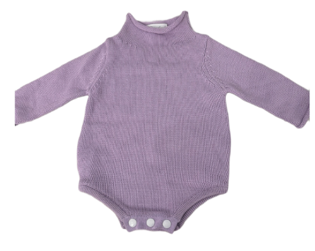 Hampton James Knit Rollneck Bubble - Lavender (Fits TTS)