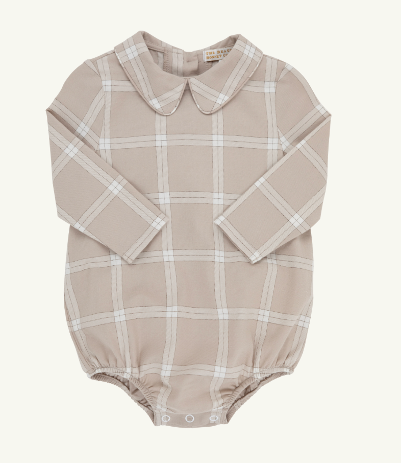 TBBC - Peter Pan Collar Shirt - Onesie - Flannel - LS