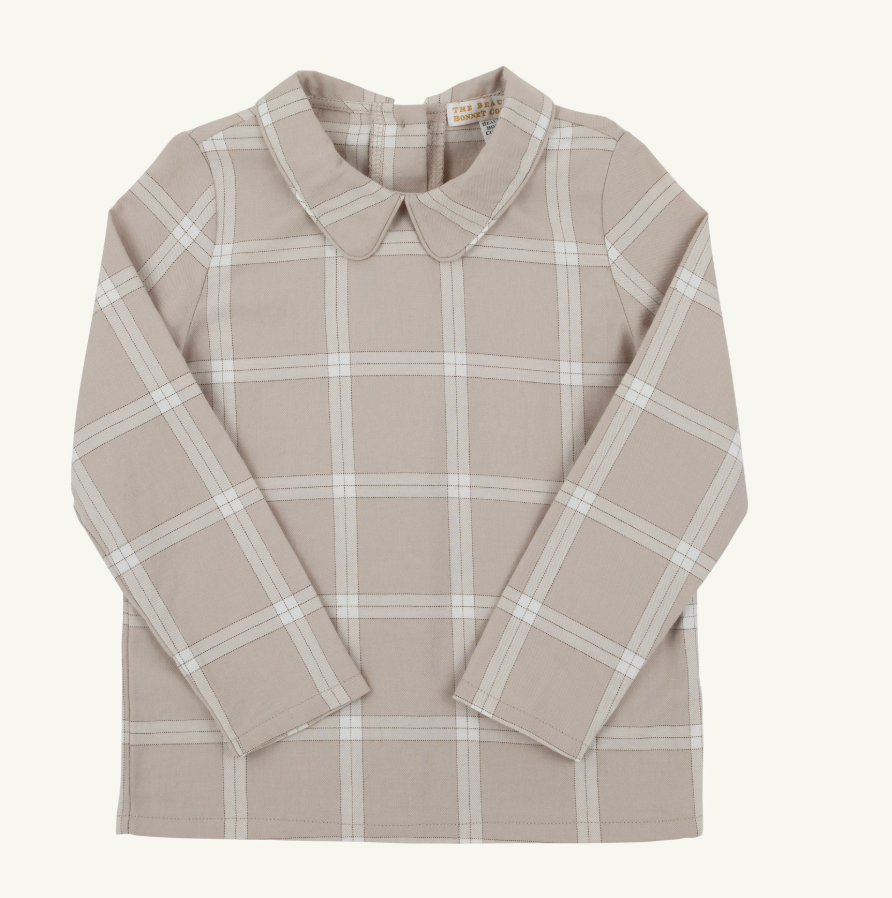 TBBC - Peter Pan Collar Shirt - Flannel - LS