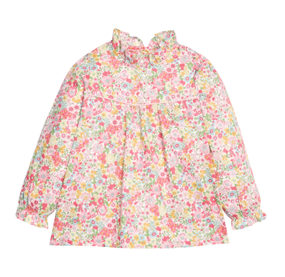 Bibsy: McCall Top - Marblehead Meadow Floral