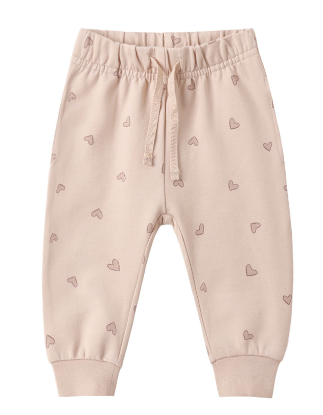 Quincy Mae - Relaxed Sweatshirt Set - Hearts