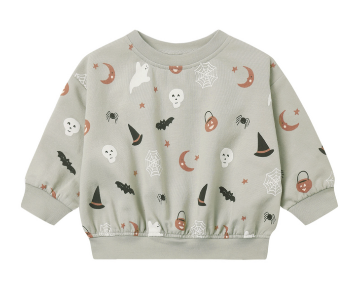 Quincy Mae - Relaxed Sweatshirt Set - Halloween Things
