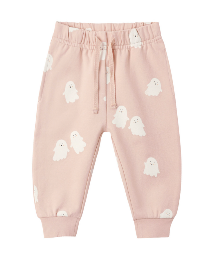 Quincy Mae - Relaxed Sweatshirt Set - Sweet Ghost