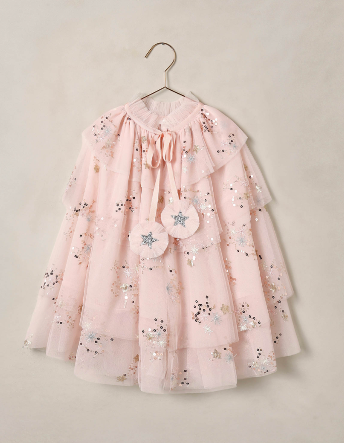 Noralee - Tulle Cape Pink