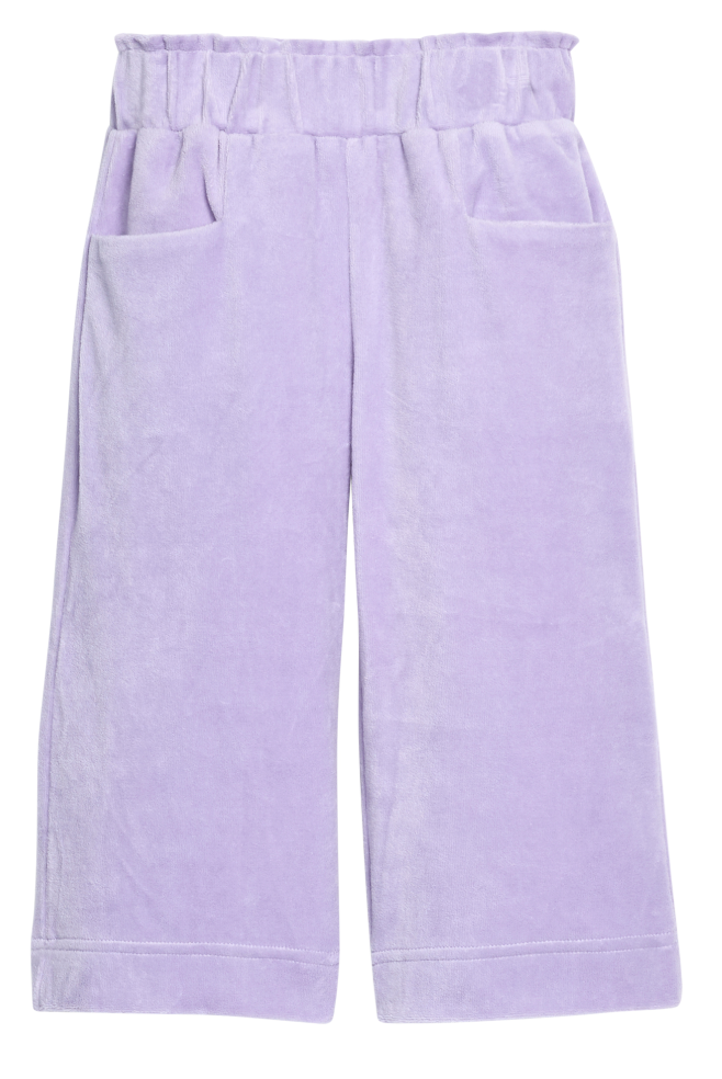Bibsy: Lavender Velour Pant Set