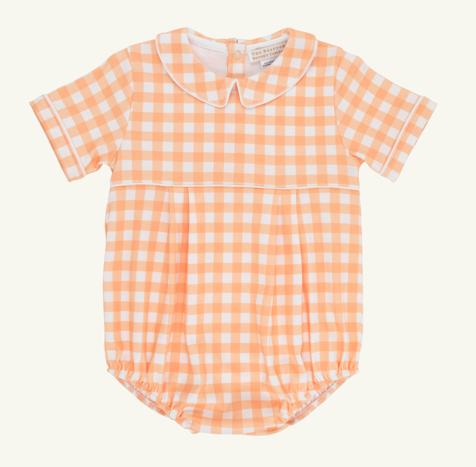 TBBC- Bradford Bubble - Pima - Seashore Sherbet Gingham