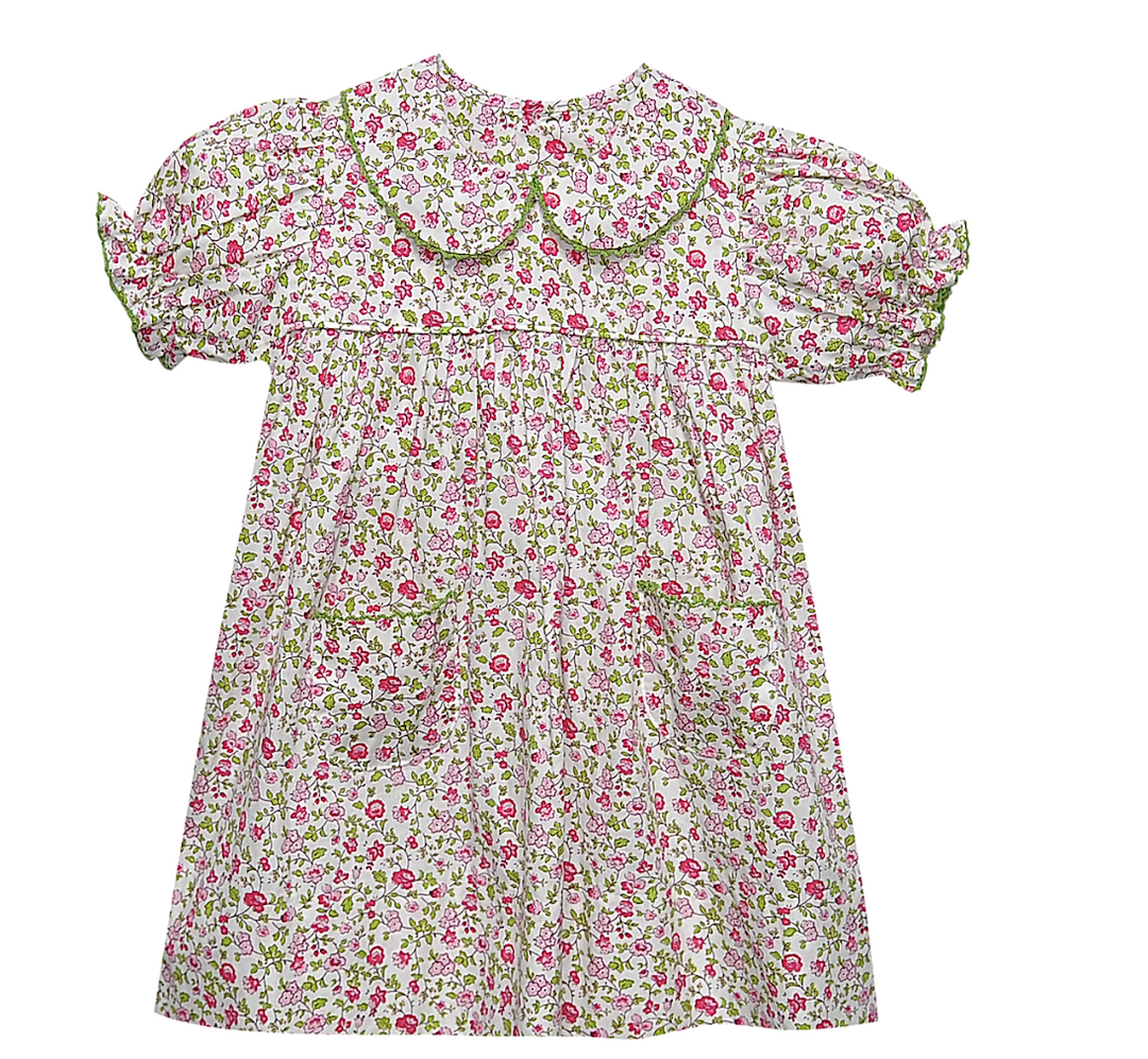 Remember Nguyen- Fuchsia Pink Flower Reagan Dress