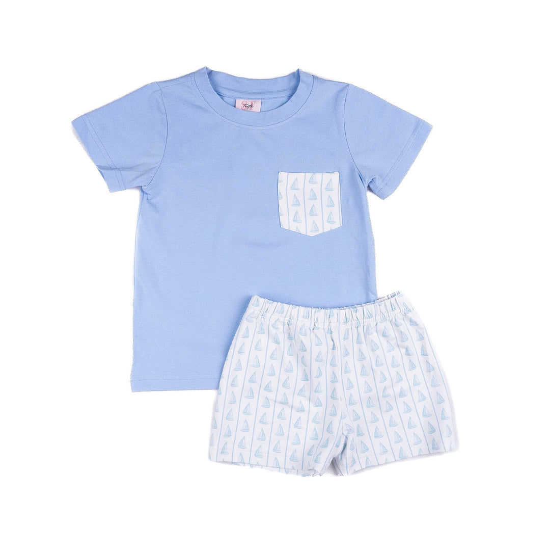 Shop Teeta - Wyatt Short Set - Set Sail