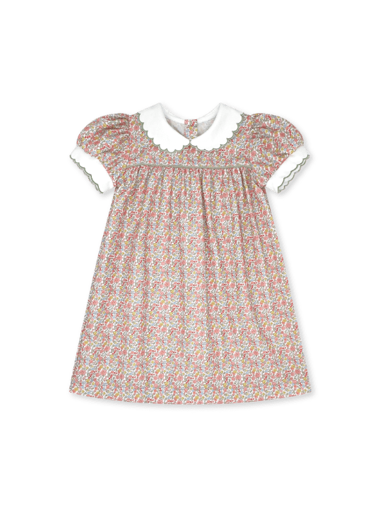 Lullaby Set: Memory Making Scallop Dress - Autumn Garden