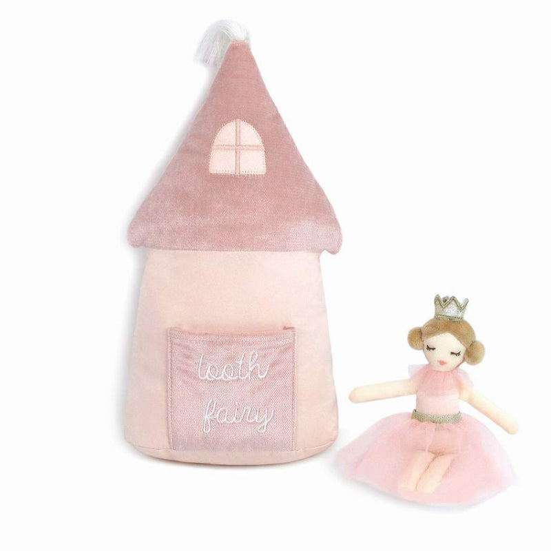 Mon Ami - Princess Castle Tooth Fairy Pillow Set