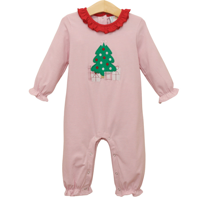 Underneath The Tree Ruffle Romper