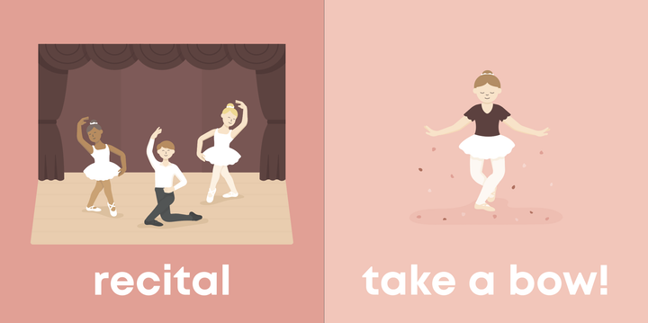 Left Hand Book House - Ballet Baby- Board Book - view 3