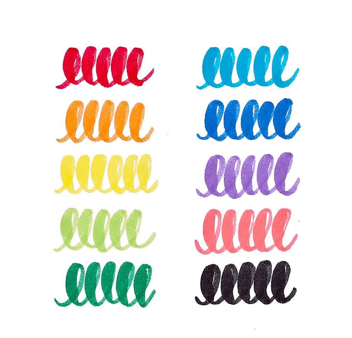 OOLY - Big Bright Brush: Brush Markers (Set of 10) - view 5